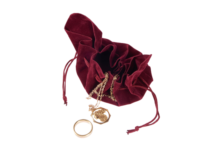 Schmuckbeutel aus Velour