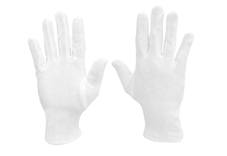 Trägerhandschuhe ohne Noppen