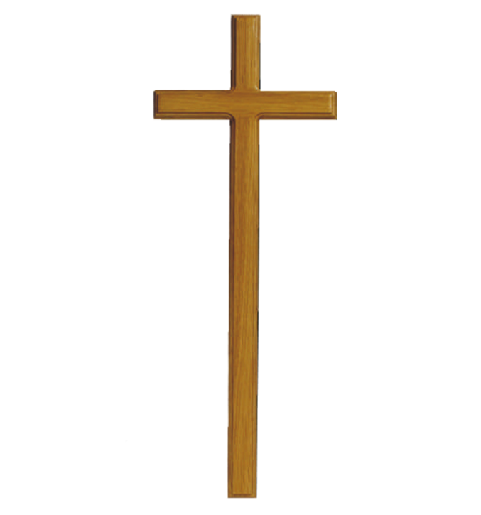 SK 1 ER Holzkreuz aus Eiche rustikal