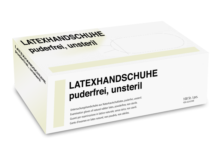 Latexhandschuhe weiß Größe M