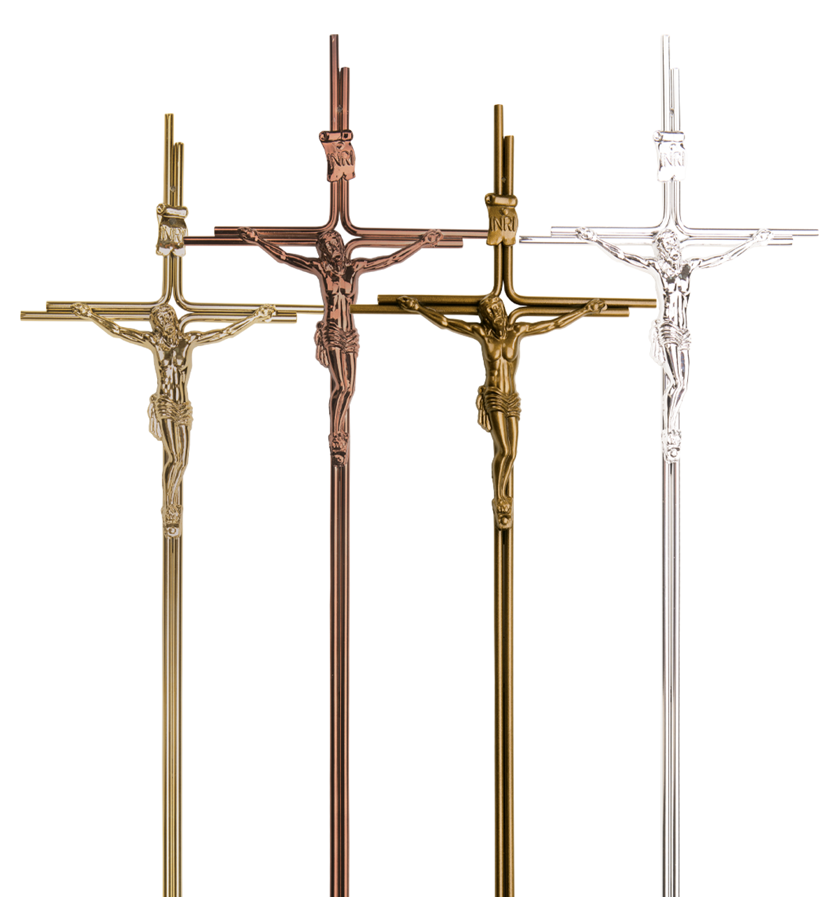 Metalstab Sargdeckelkreuz L m.K.