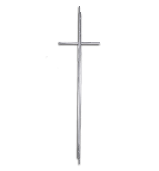 SK 13 Metallkreuz ohne Korpus (Zinn)