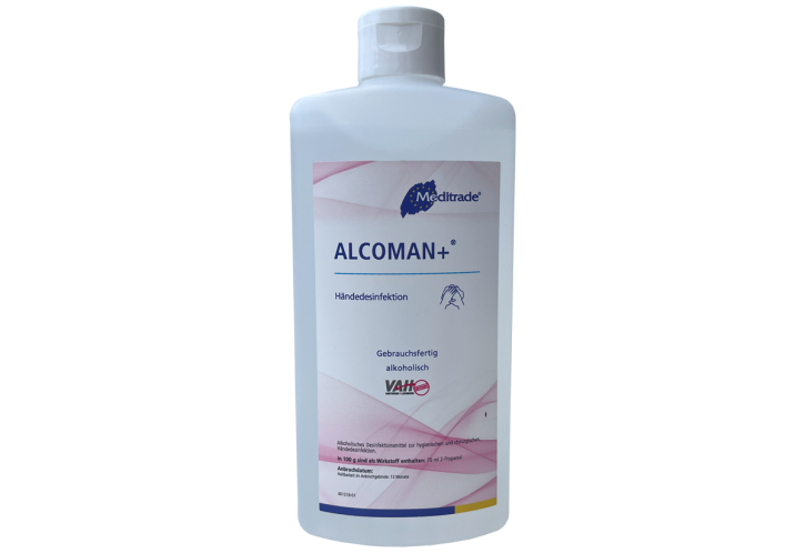Handdesinfektion Alcoman 500 ml