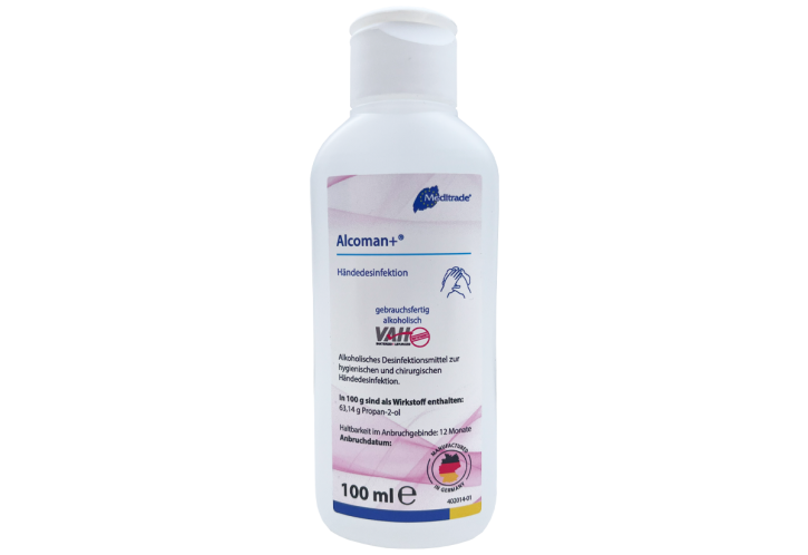 Handdesinfektion Alcoman 100 ml